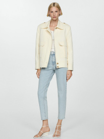 Прямые джинсы MANGO модель 77060366_BL Фото