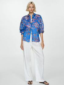 Рубашка повседневная MANGO модель 77012919_52 Рубашка повседневная MANGO модель 77012919_52 Фото