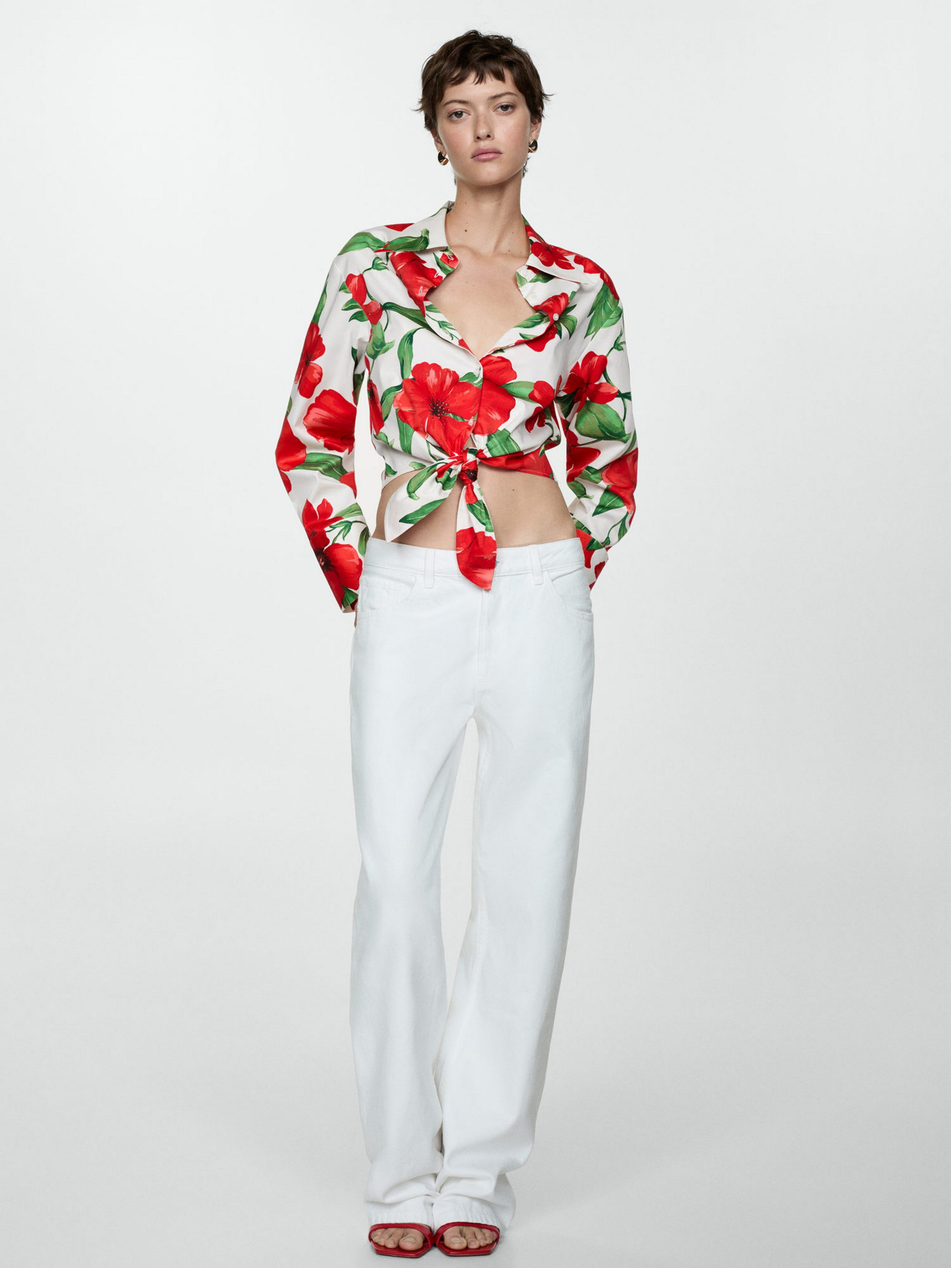 Сорочка MANGO модель 77022918_70 Фото