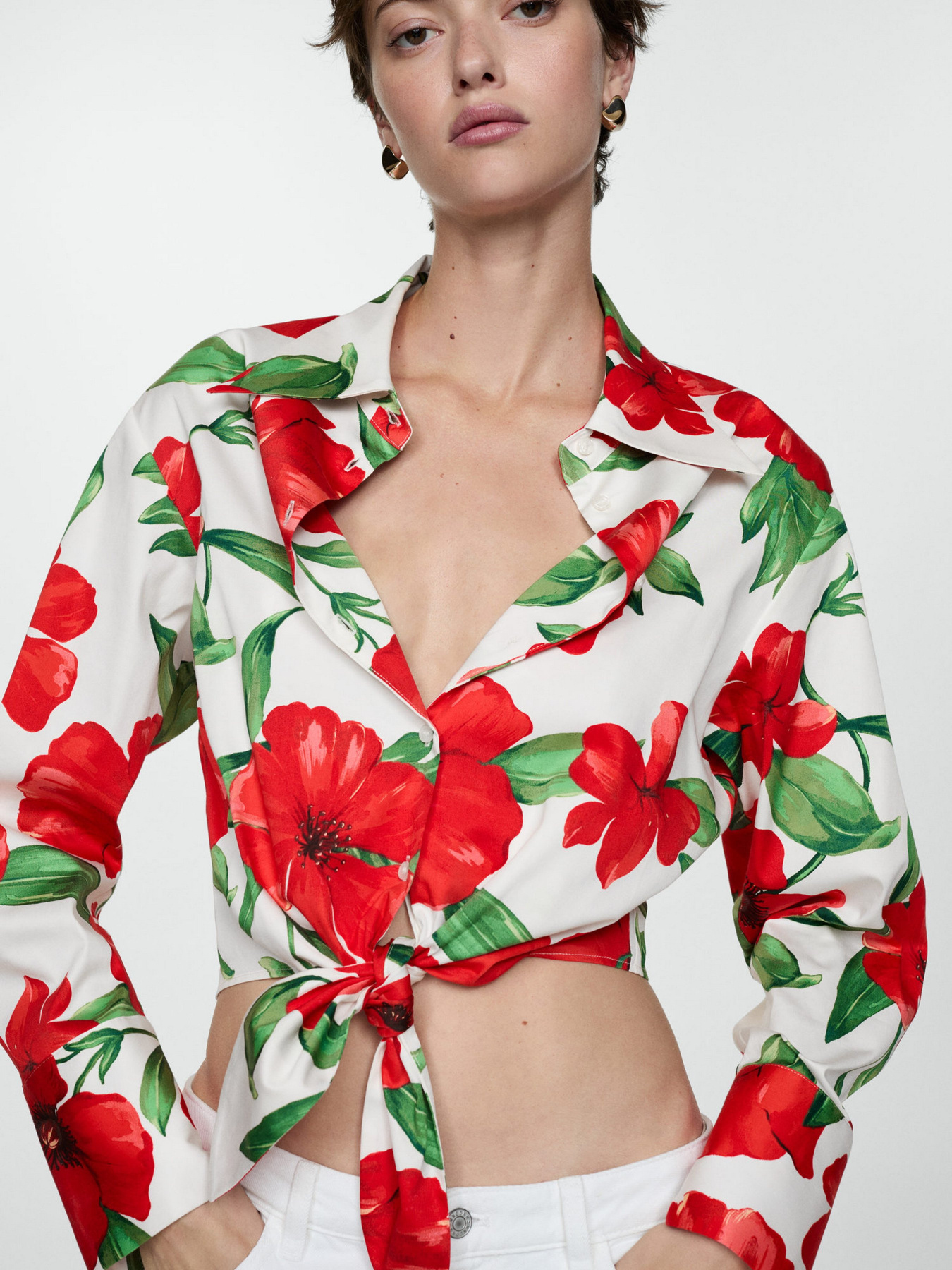 Сорочка MANGO модель 77022918_70 Фото