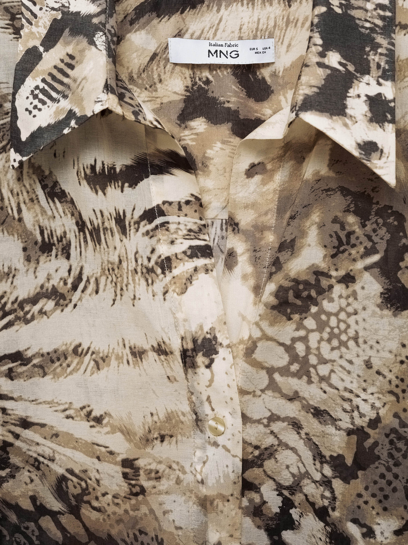 Рубашка MANGO модель 77053295_5 Фото