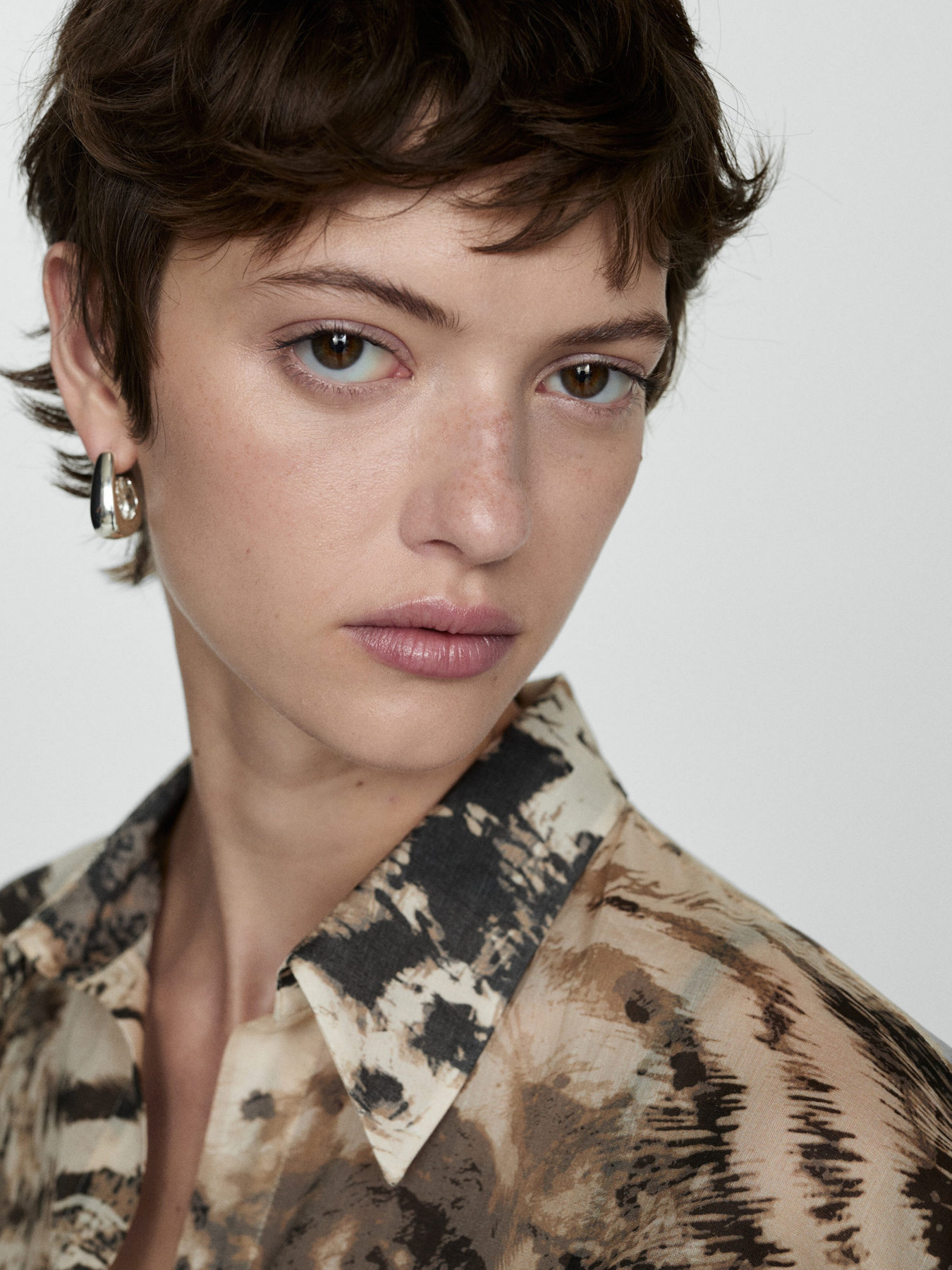 Рубашка повседневная MANGO модель 77053295_5 Фото