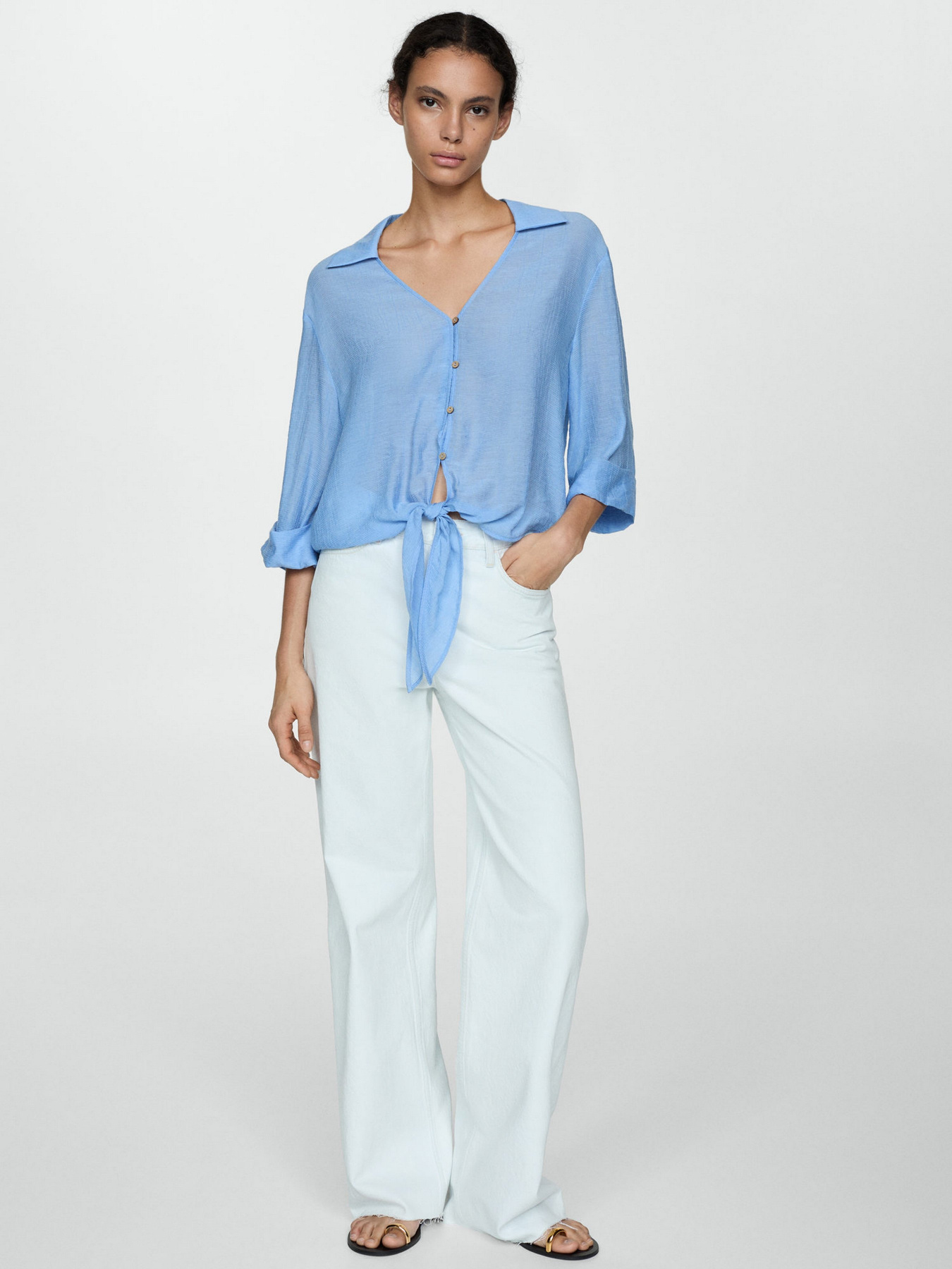 Блуза MANGO модель 77083263_52 Блуза MANGO модель 77083263_52 Фото