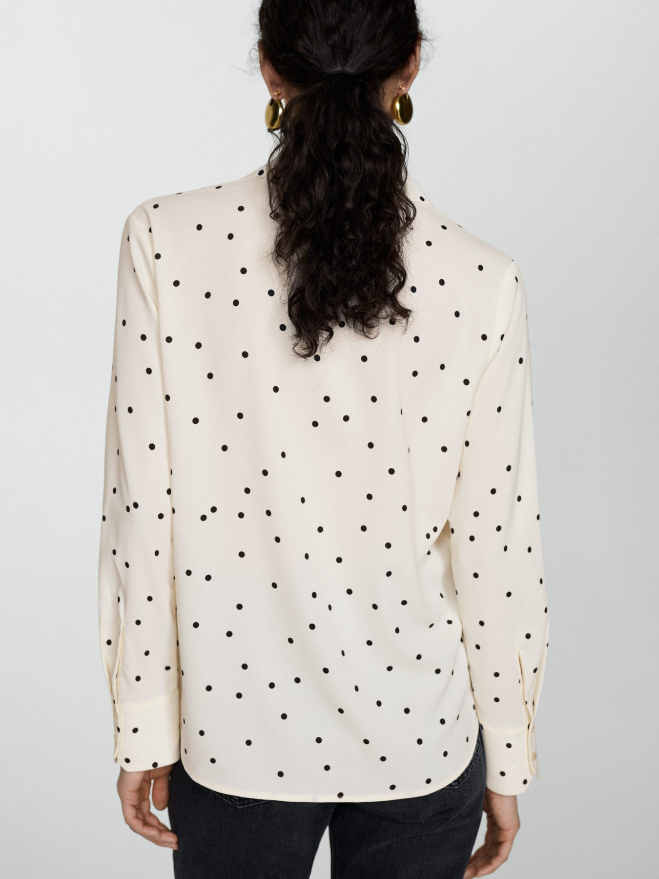 Рубашка повседневная MANGO модель 77093267_43 Рубашка повседневная MANGO модель 77093267_43 Фото