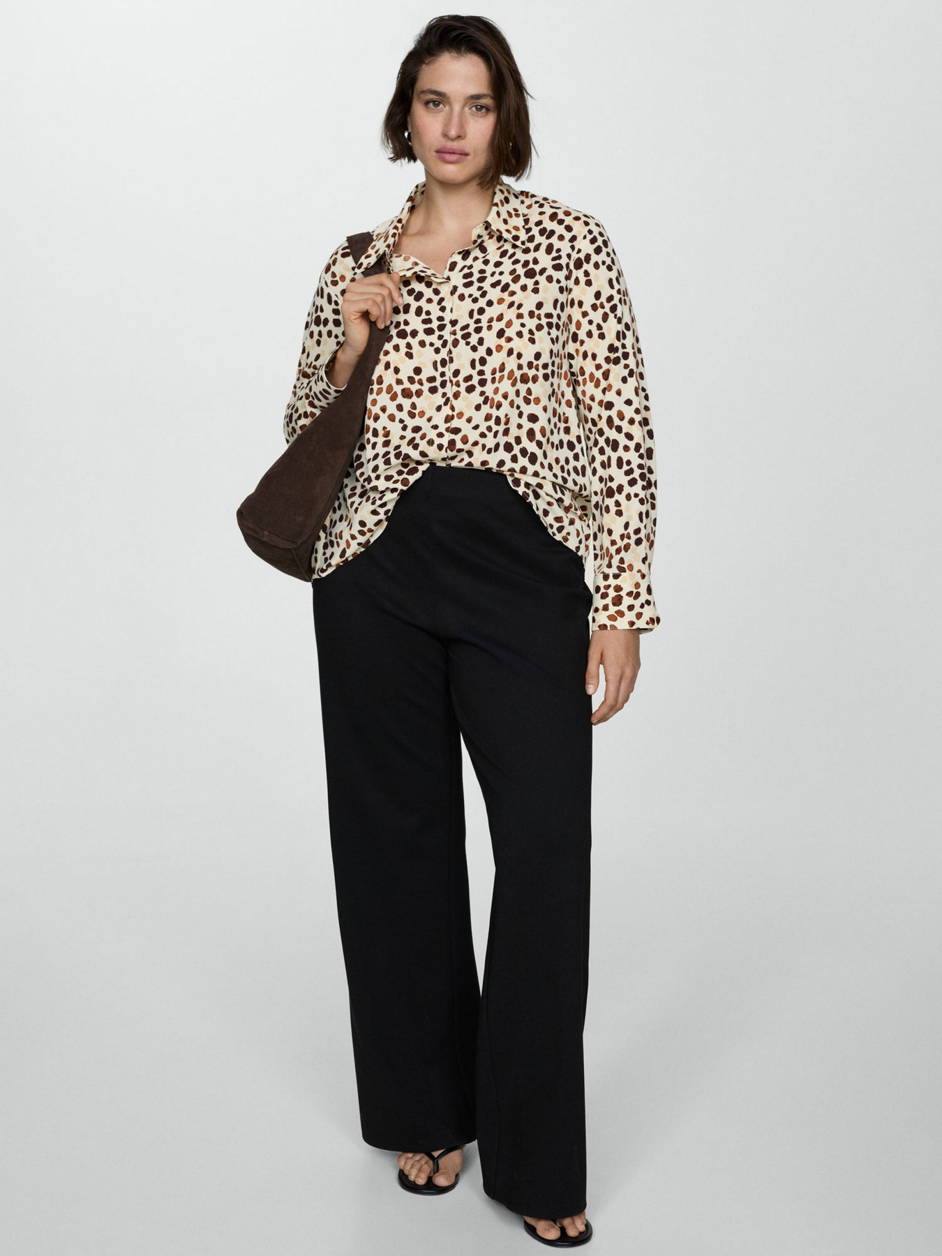 Рубашка повседневная MANGO модель 77093267_85 Рубашка повседневная MANGO модель 77093267_85 Фото