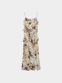 Платье макси MANGO модель 77013296_5 Фото