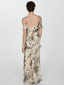 Платье макси MANGO модель 77013296_5 Платье макси MANGO модель 77013296_5 Фото