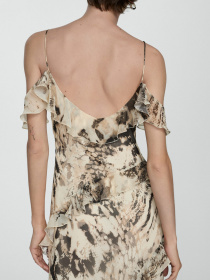 Платье макси MANGO модель 77013296_5 Платье макси MANGO модель 77013296_5 Фото