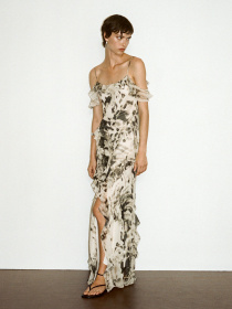 Платье макси MANGO модель 77013296_5 Платье макси MANGO модель 77013296_5 Фото