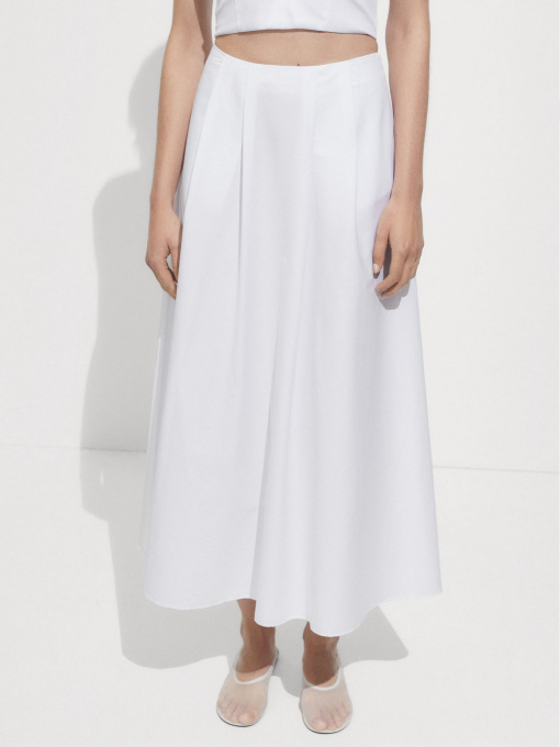 Юбка миди MANGO модель 77050380_1 Фото