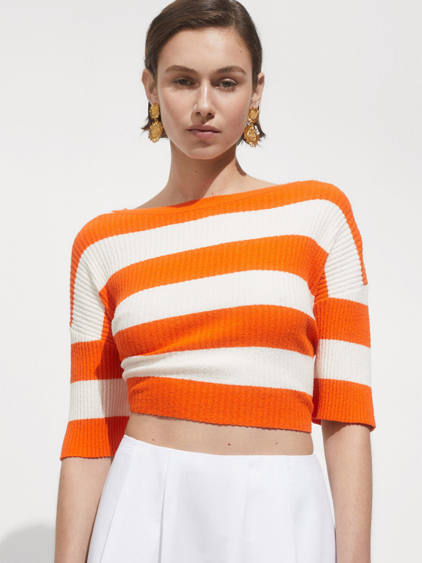 Спідниця міді MANGO модель 77050380_1 Фото