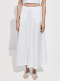 Спідниця міді MANGO модель 77050380_1 Фото