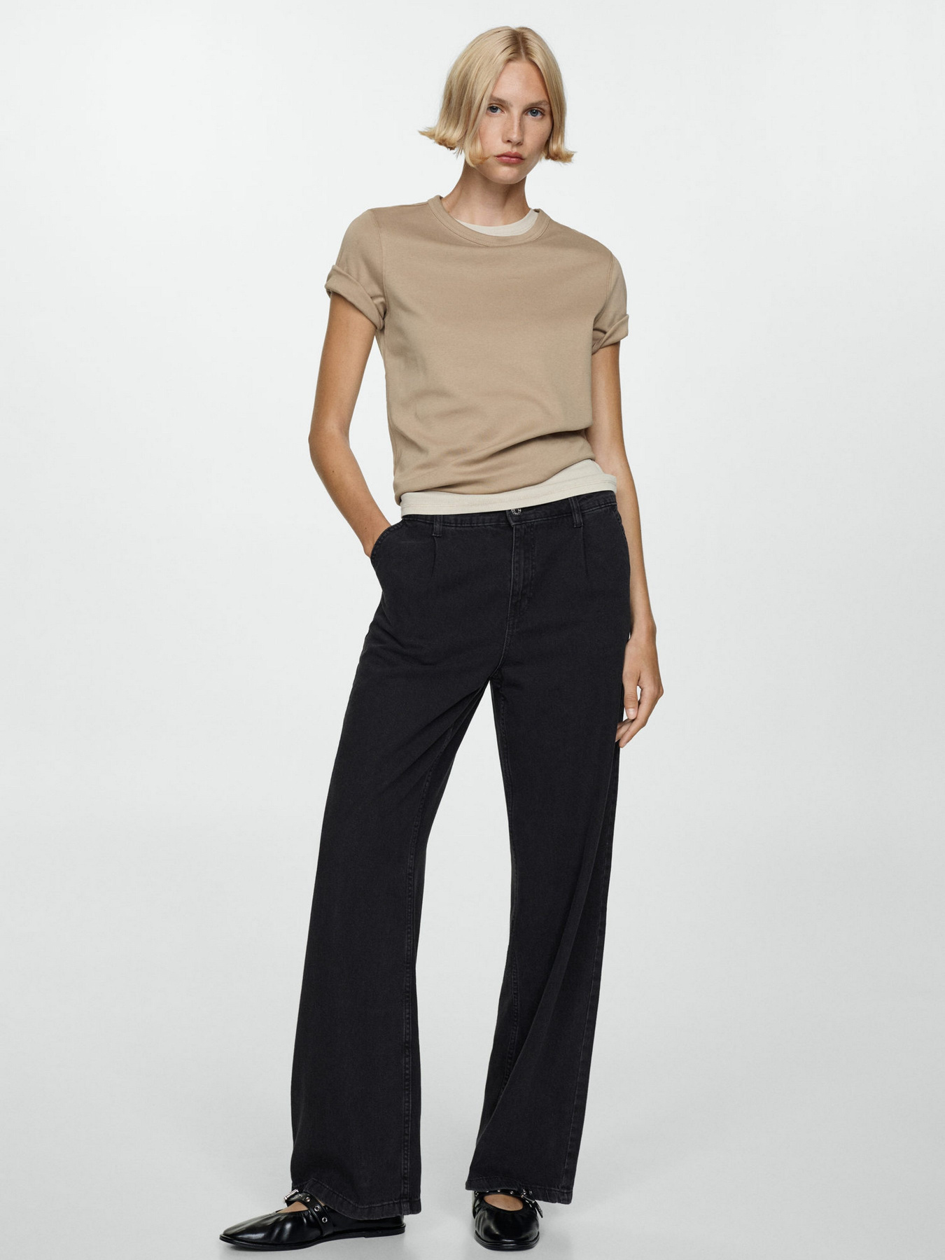 Прямые джинсы MANGO модель 77060591_TN Фото