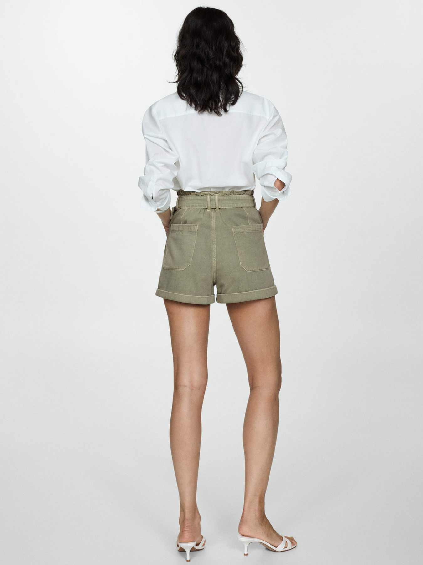 Шорти джинсові MANGO модель 77050277_37 Фото