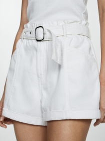 Джинсовые шорты MANGO модель 77062911_1 Фото