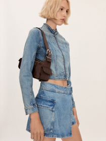 Джинсовая юбка MANGO модель 77090345_TM Фото