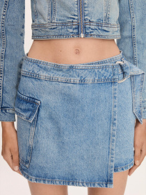 Джинсовая юбка MANGO модель 77090345_TM Фото