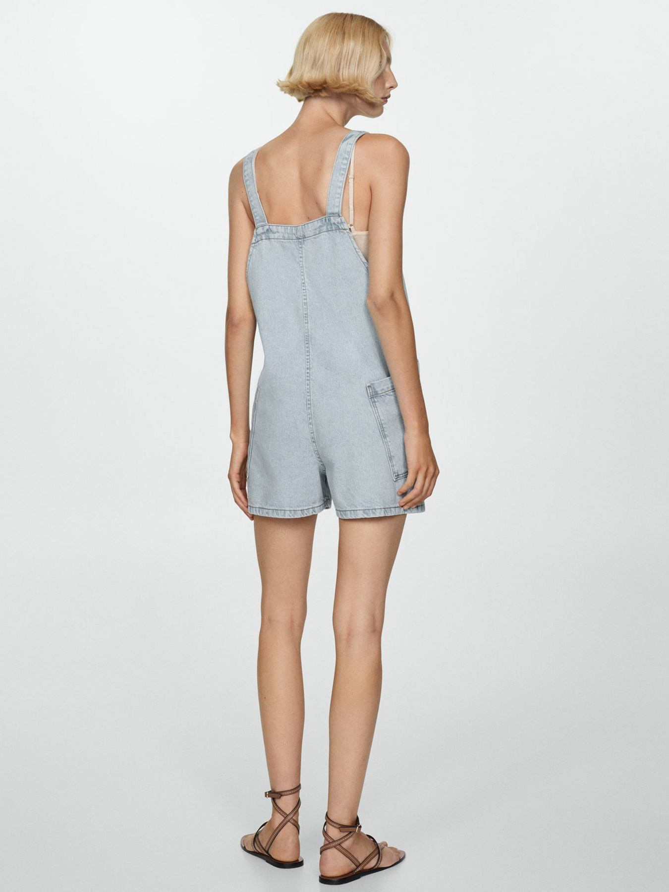 Джинсовый комбинезон MANGO модель 77091507_TC Фото