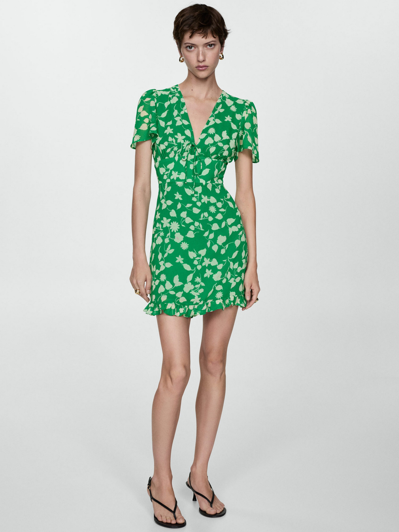 Платье мини MANGO модель 77032926_43 Фото