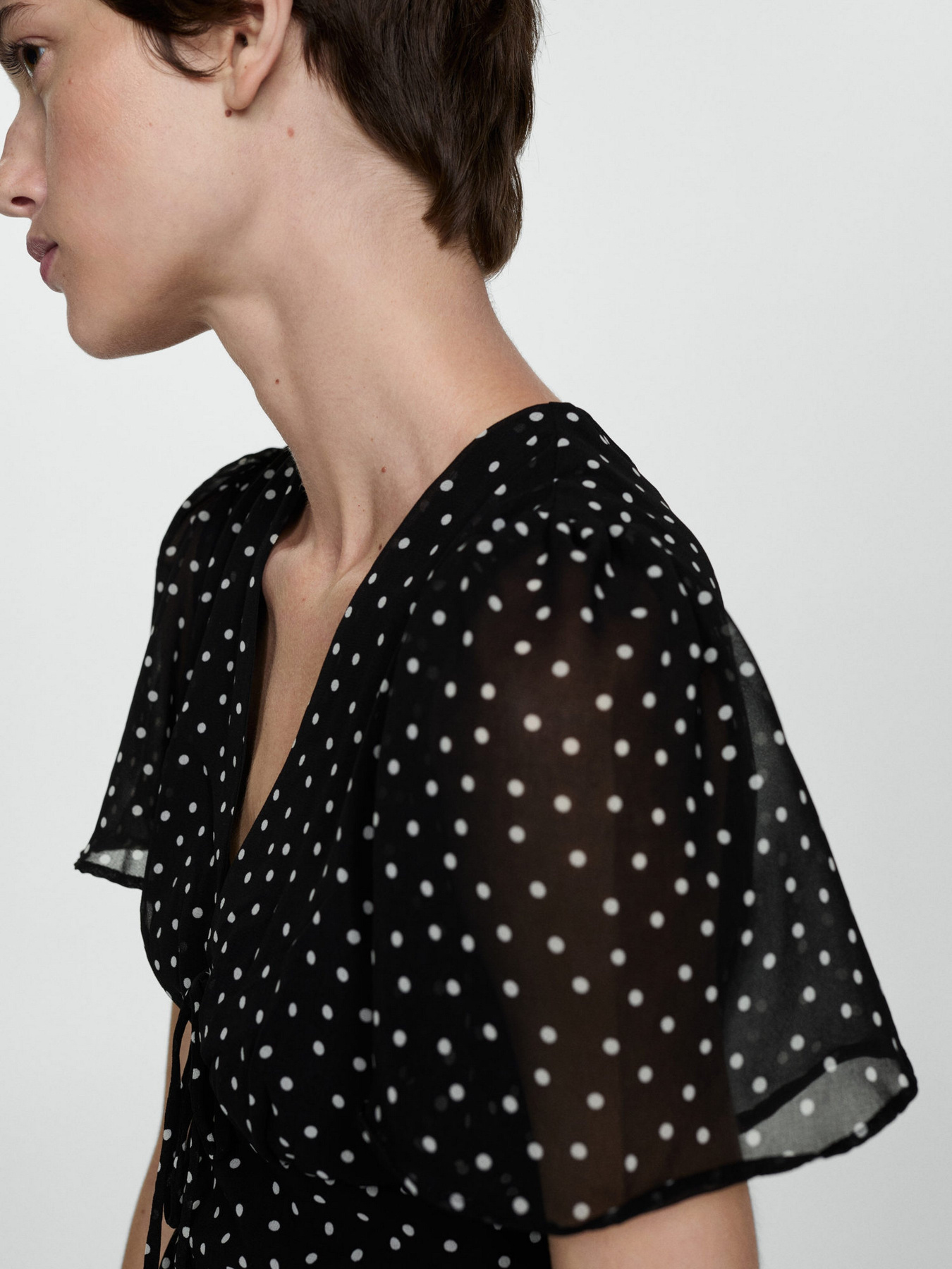 Платье мини MANGO модель 77032926_99 Фото