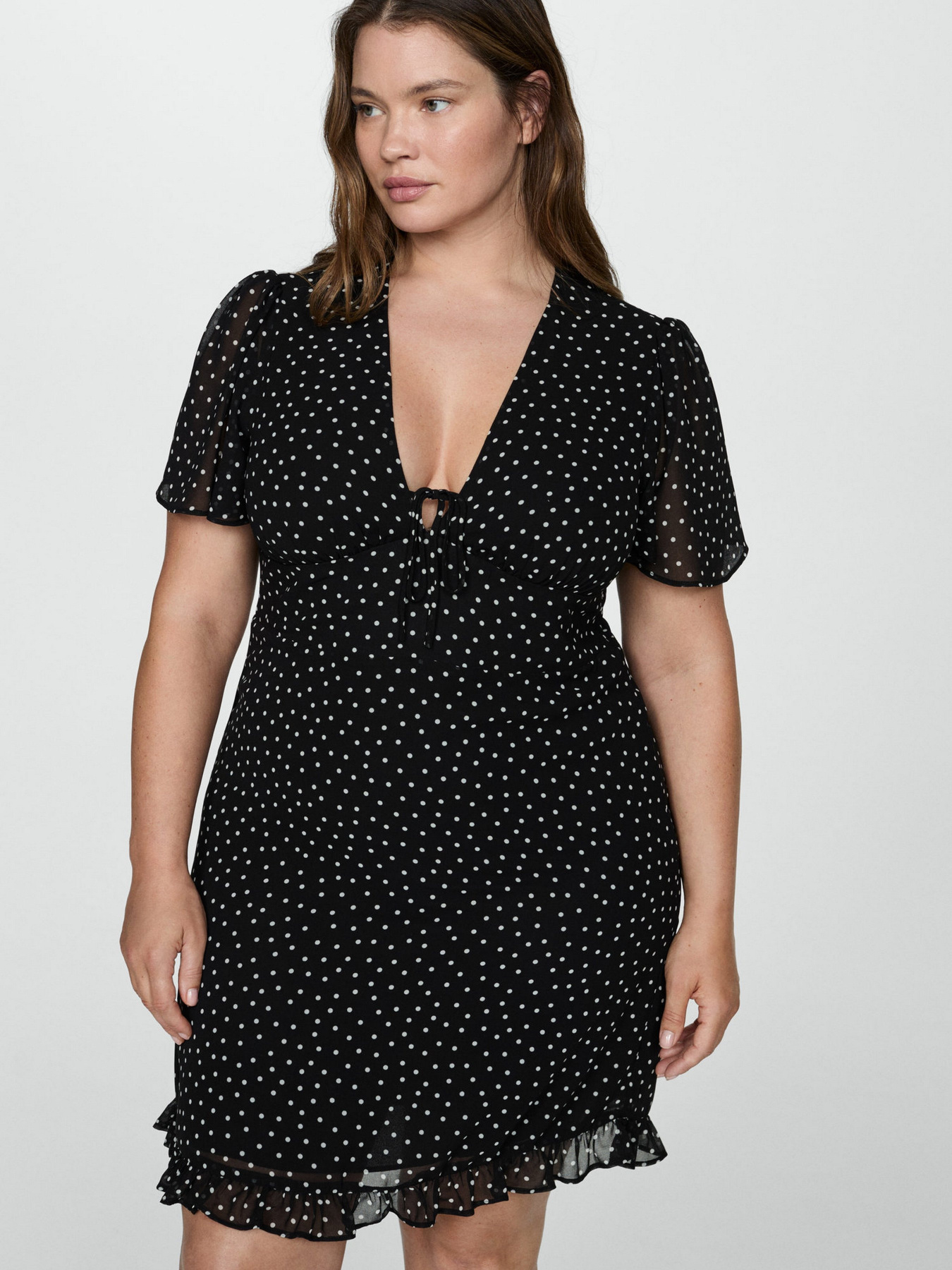 Платье мини MANGO модель 77032926_99 Фото