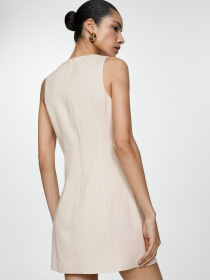 Платье мини MANGO модель 77042925_8 Фото