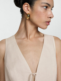 Платье мини MANGO модель 77042925_8 Фото