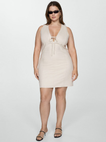 Платье мини MANGO модель 77042925_8 Фото