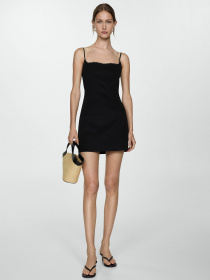 Платье мини MANGO модель 77080360_99 Фото