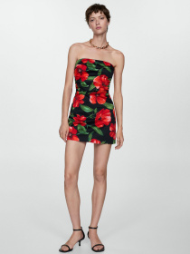 Платье мини MANGO модель 77082924_99 Фото