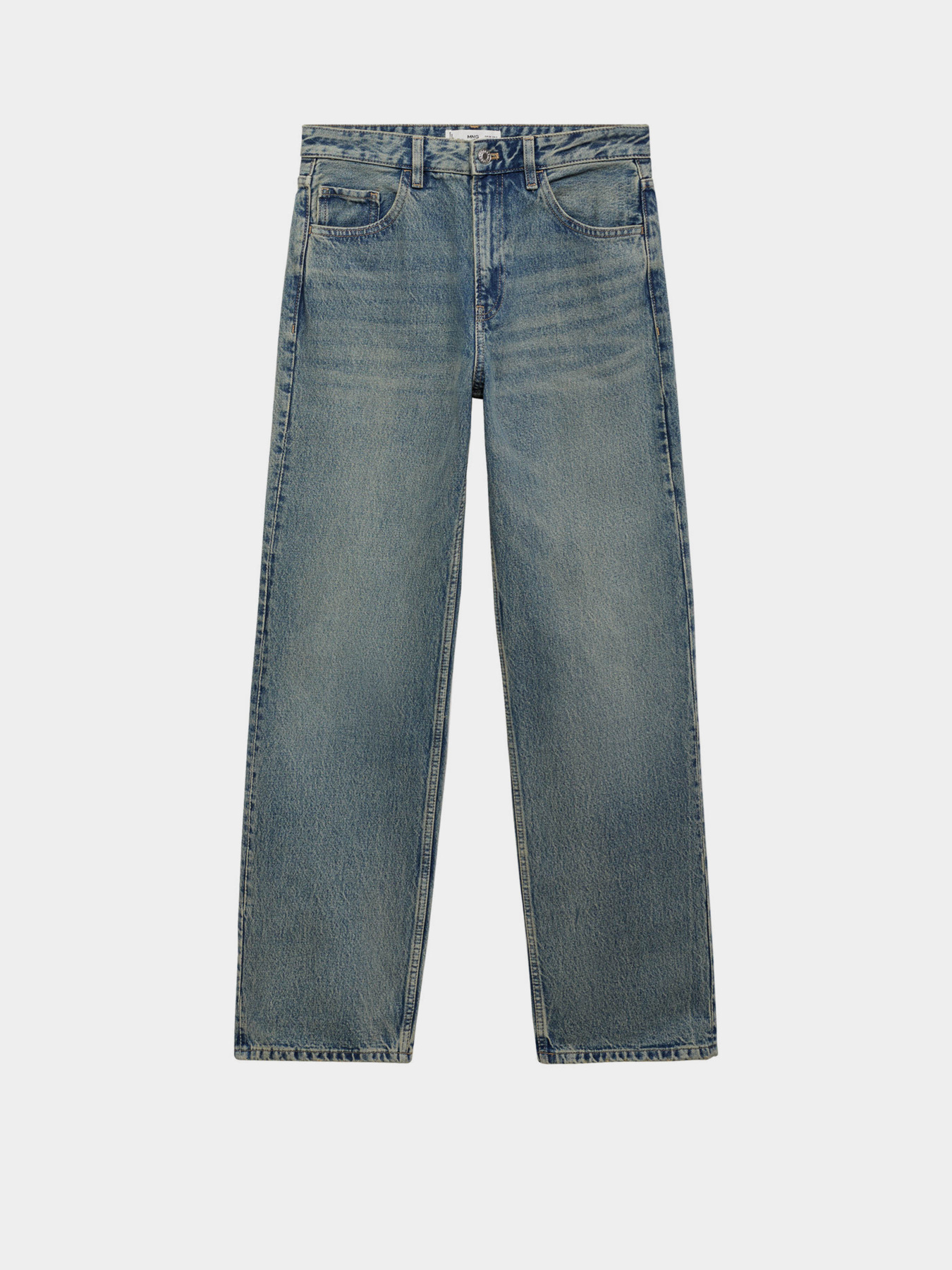 Прямые джинсы MANGO модель 77004021_DI Фото