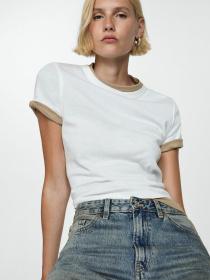 Прямые джинсы MANGO модель 77004021_DI Фото