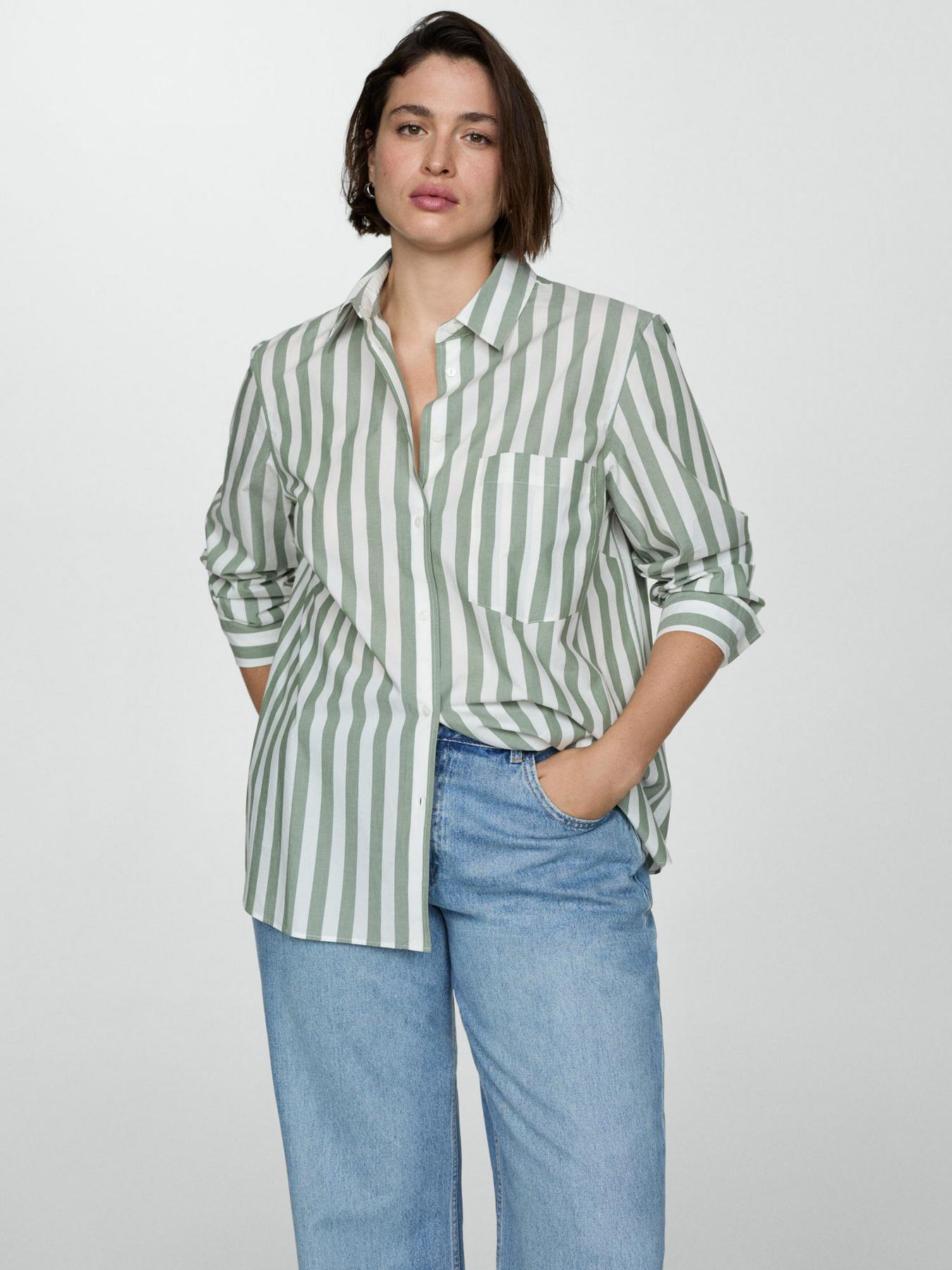 Рубашка MANGO модель 77004037_43 Фото