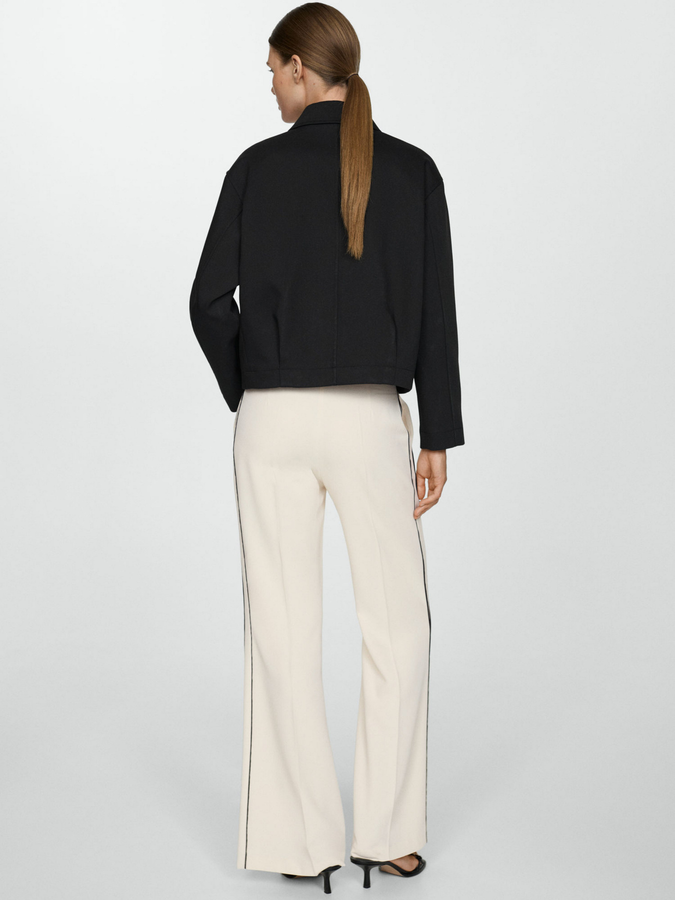 Брюки классические MANGO модель 77004796_5 Фото