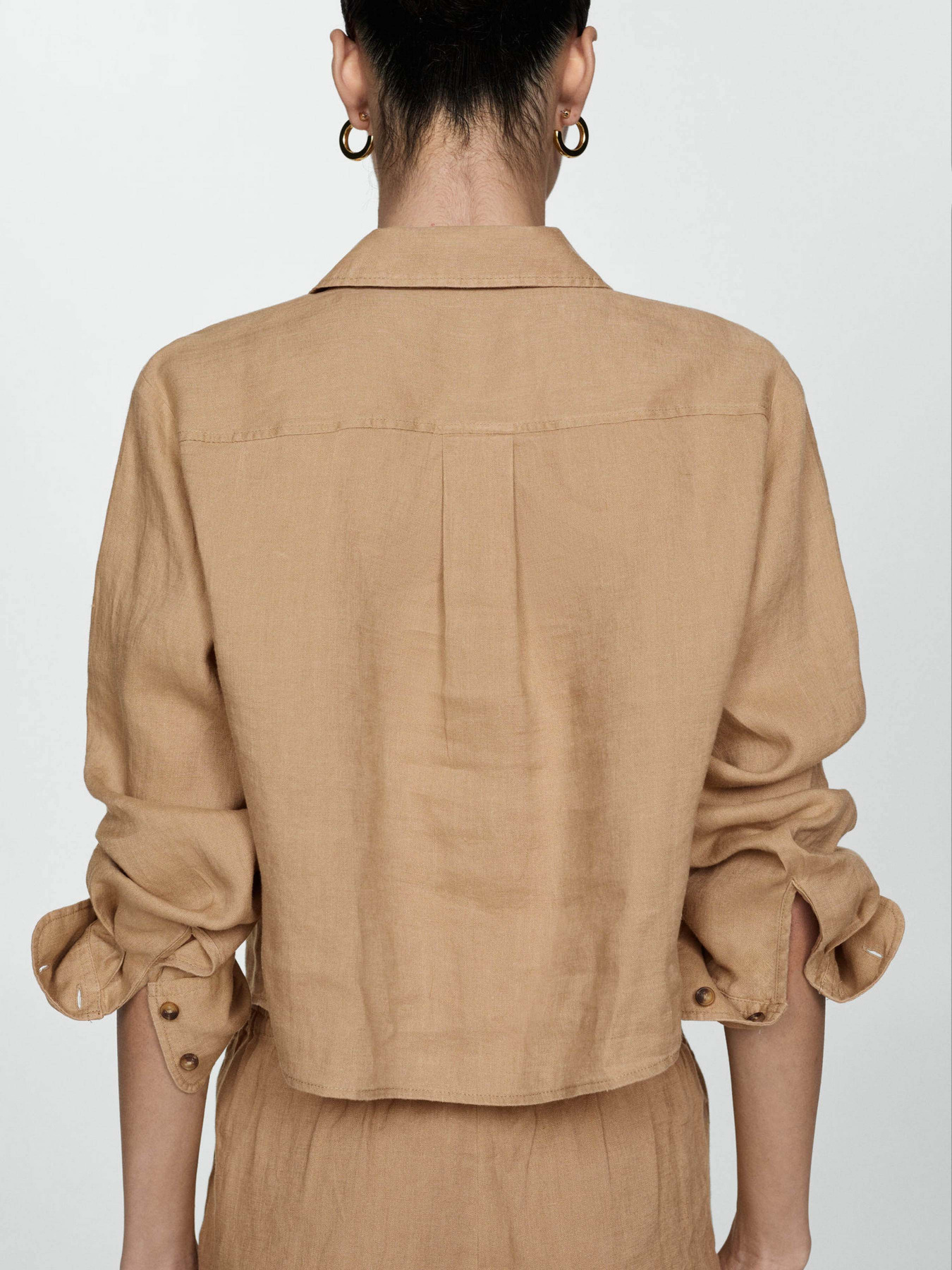 Рубашка повседневная MANGO модель 77010350_30 Фото