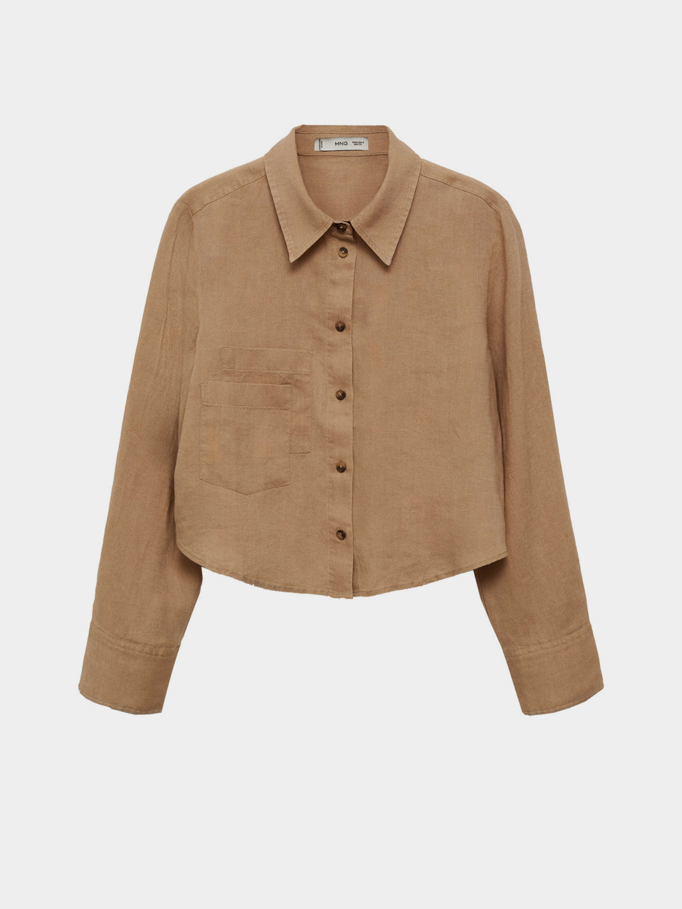 Рубашка повседневная MANGO модель 77010350_30 Фото