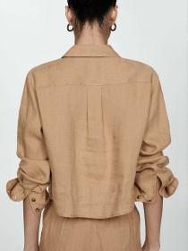 Рубашка повседневная MANGO модель 77010350_30 Фото