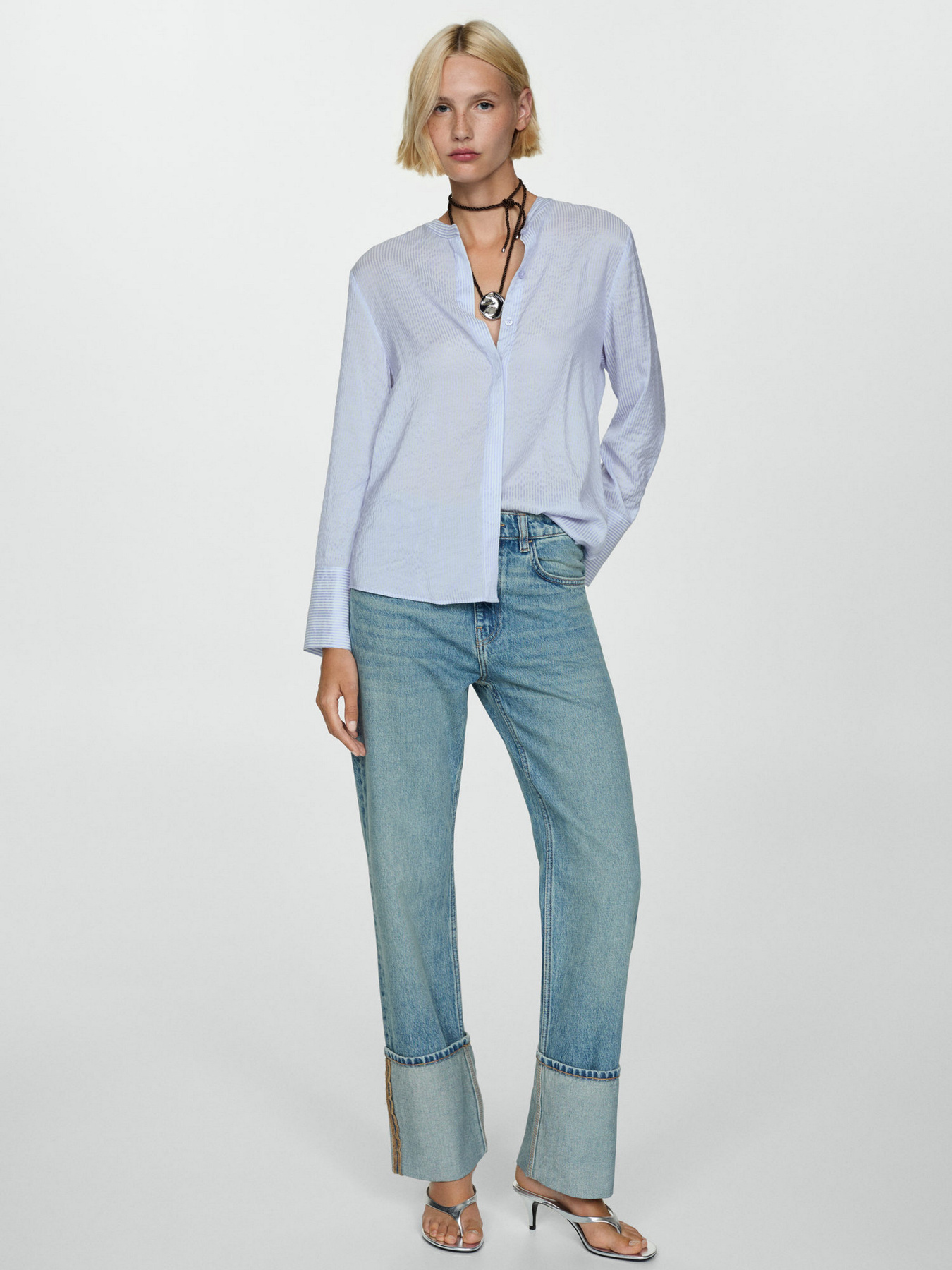 Рубашка MANGO модель 77013266_52 Фото