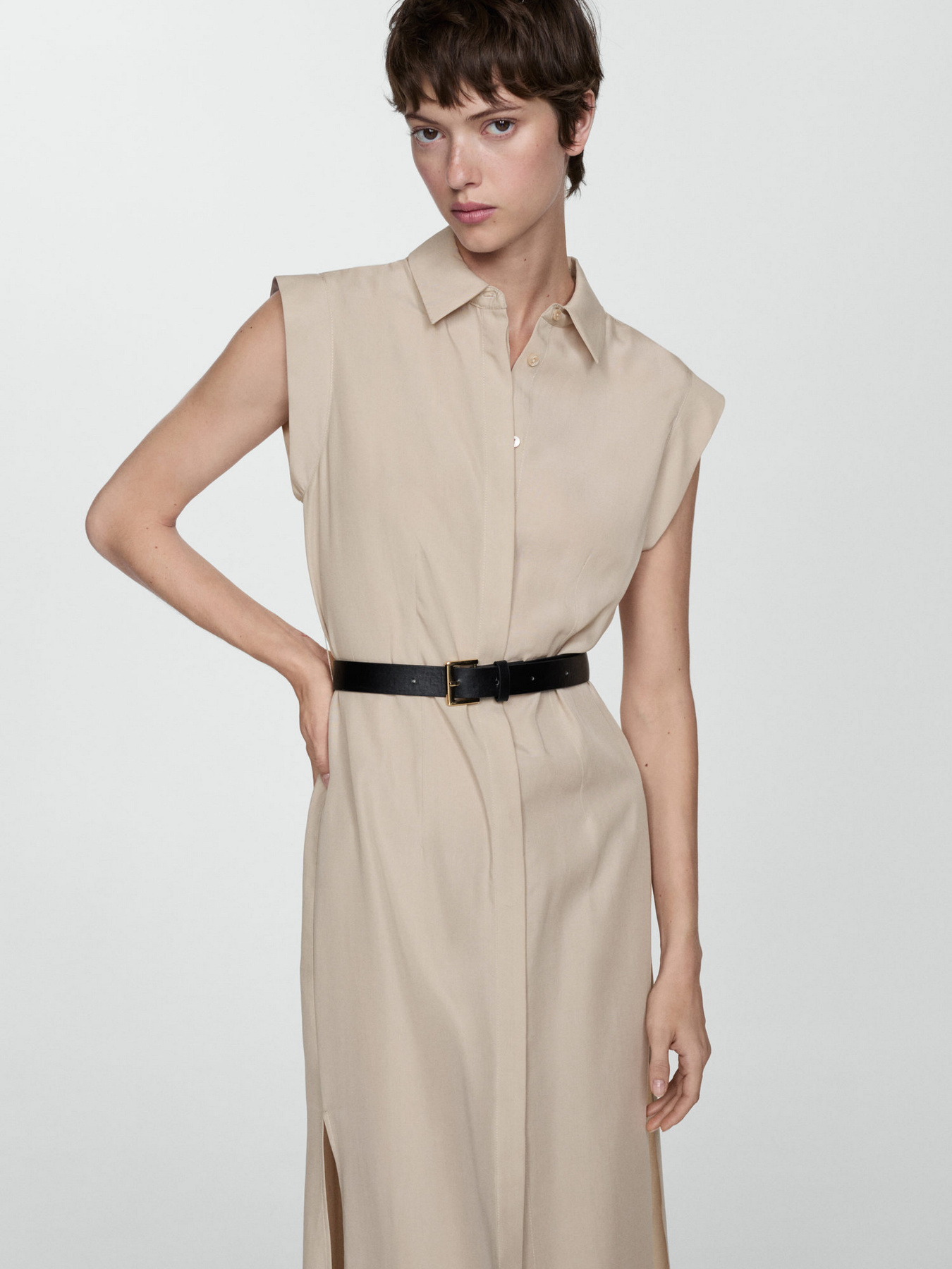 Платье миди MANGO модель 77013273_7 Фото