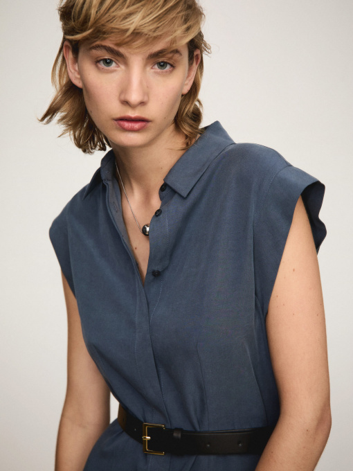 Платье миди MANGO модель 77013273_95 Фото