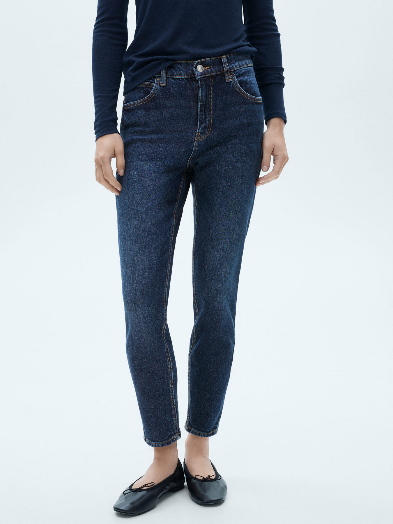 Прямі джинси MANGO модель 77014026_TO Фото