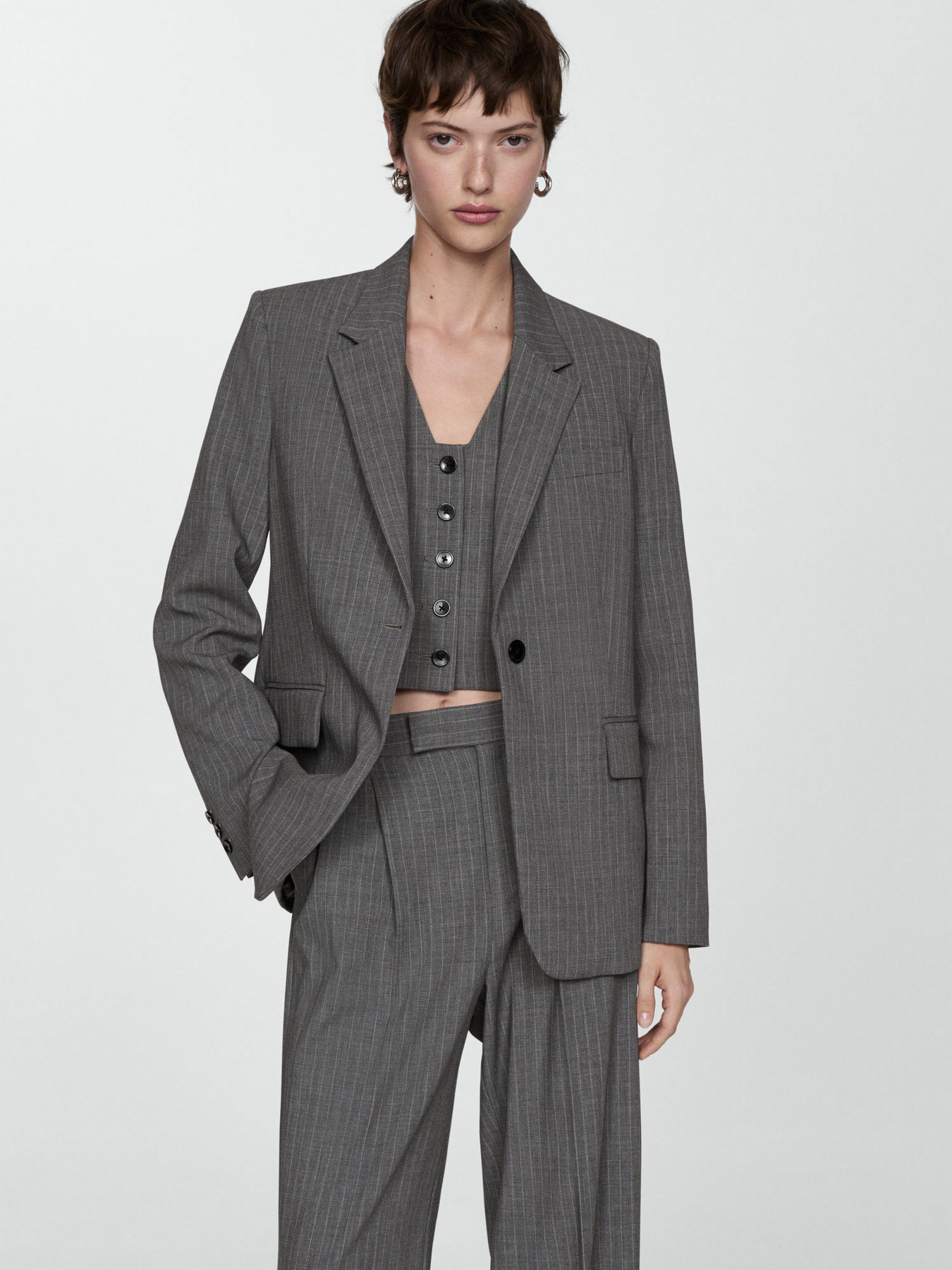 Пиджак MANGO модель 77014767_92 Фото