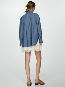 Рубашка MANGO модель 77015661_TS Фото