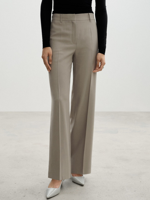 Классические штаны MANGO модель 77020374_92 Фото