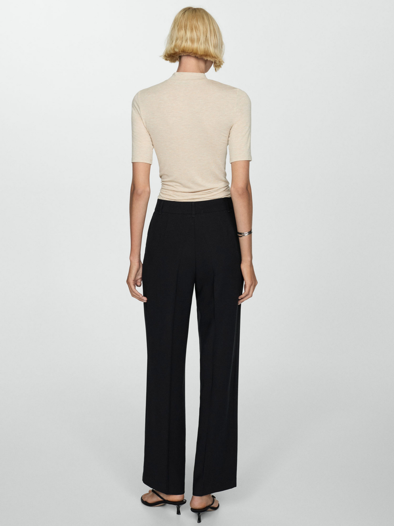 Брюки классические MANGO модель 77020374_99 Фото