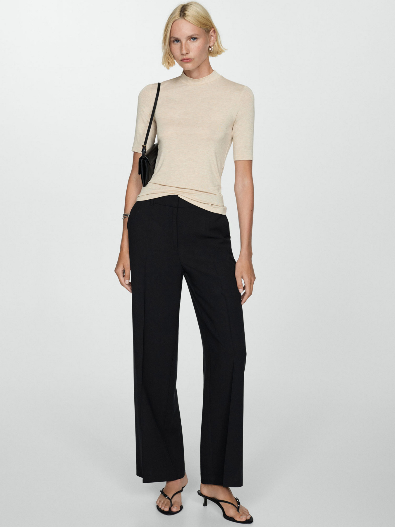 Брюки классические MANGO модель 77020374_99 Фото