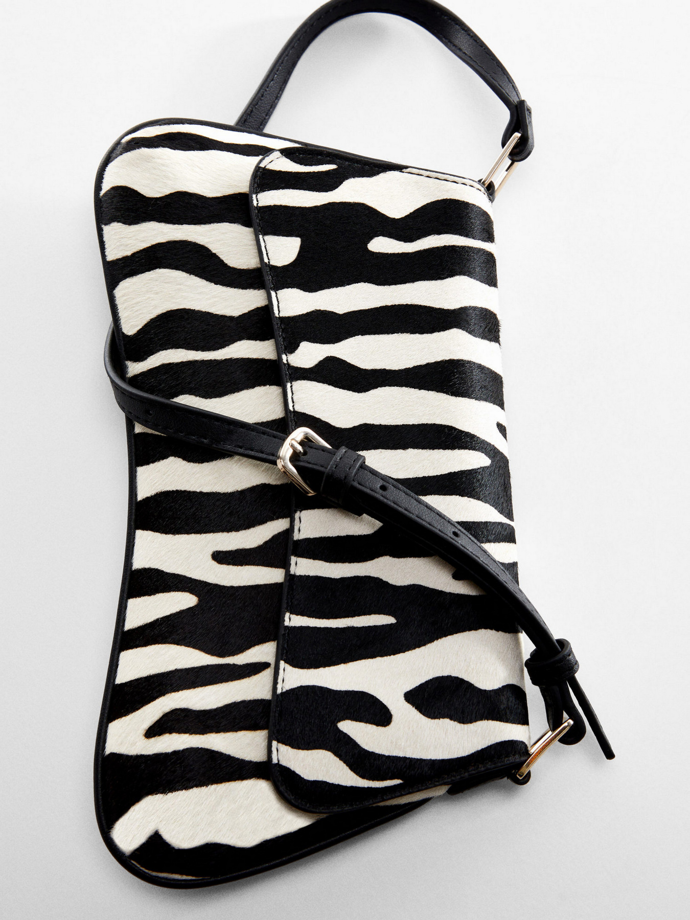 Хобо MANGO Wavy модель 57044776_99 Фото