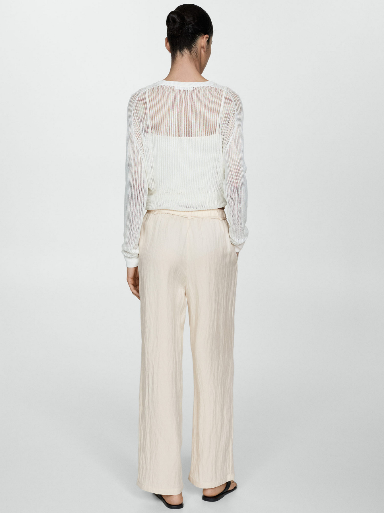 Повсякденні штани MANGO модель 77020581_5 Фото