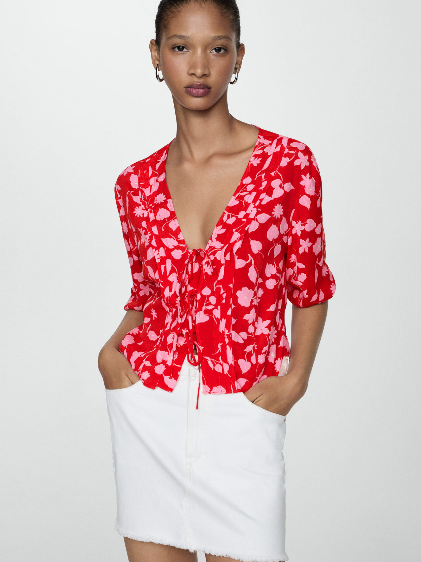 Блуза MANGO модель 77022917_70 Фото