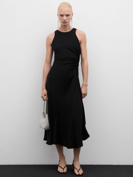 Платье миди MANGO модель 77024032_99 Фото